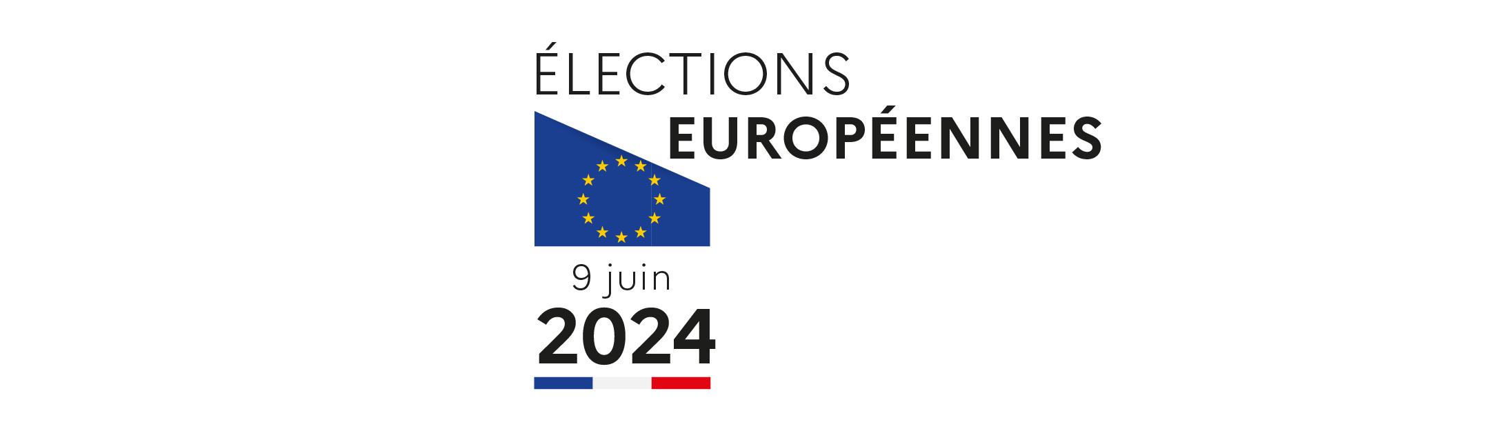 Logo elections européennes 9 juin 2024