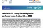 Info Rapide n°28 - Les violences conjugales enregistrées par les services de sécurité en 2022
