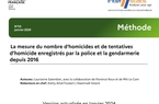 Interstats Méthode n°25 - La mesure du nombre d’homicides et de tentatives d’homicide enregistrés par la police et la gendarmerie depuis 2016