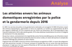 Les atteintes envers les animaux domestiques enregistrées par la police et la gendarmerie depuis 2016 - Interstats Analyse N°51