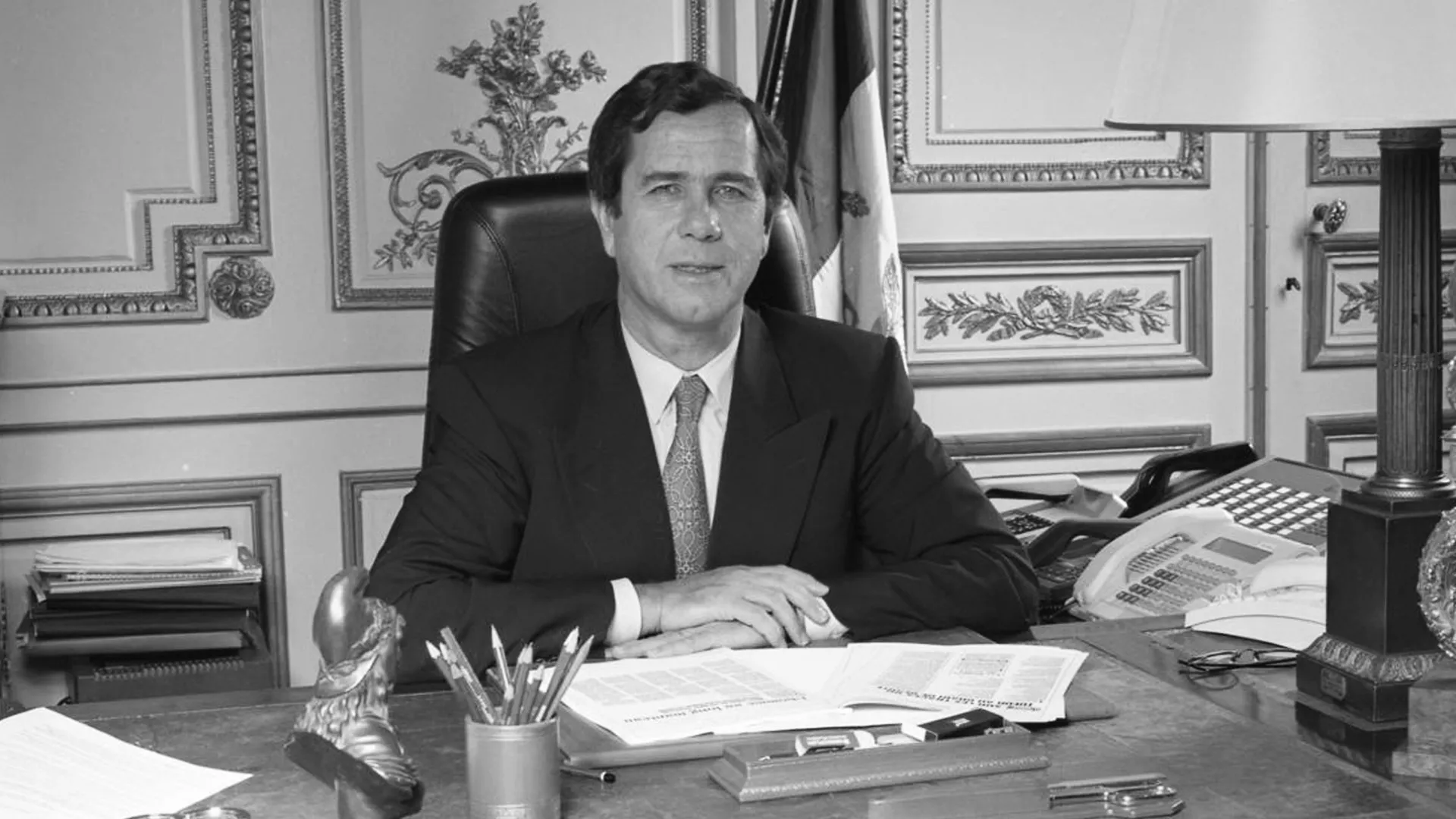 Photo de l'ancien ministre de l'Intérieur Jean-Louis Debré 