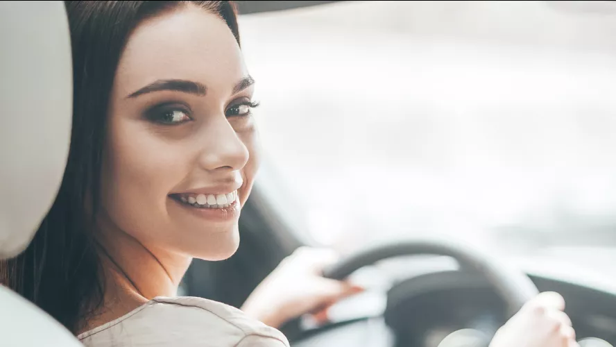 Femme au volant