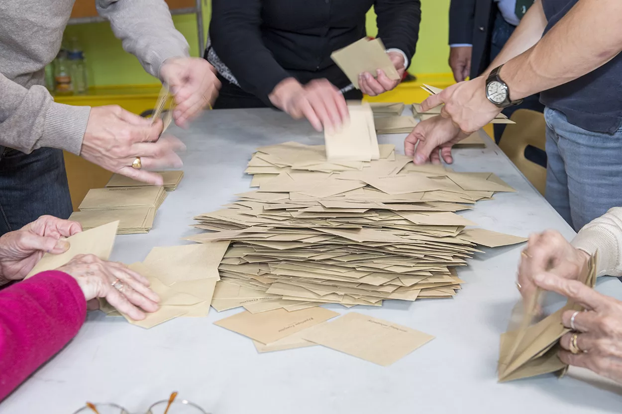 Elections - dépouillement