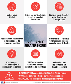 Grand froid : vigilance rouge