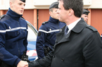 Le ministre de l'Intérieur au contact des gendarmes de la ZSP girondine © CabCom RGAquitaine