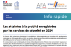 Info Rapide n°51 - Les atteintes à la probité enregistrées par les services de sécurité en 2024